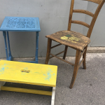 Workshop: Kleinmöbel mit Kreidefarbe umgestalten