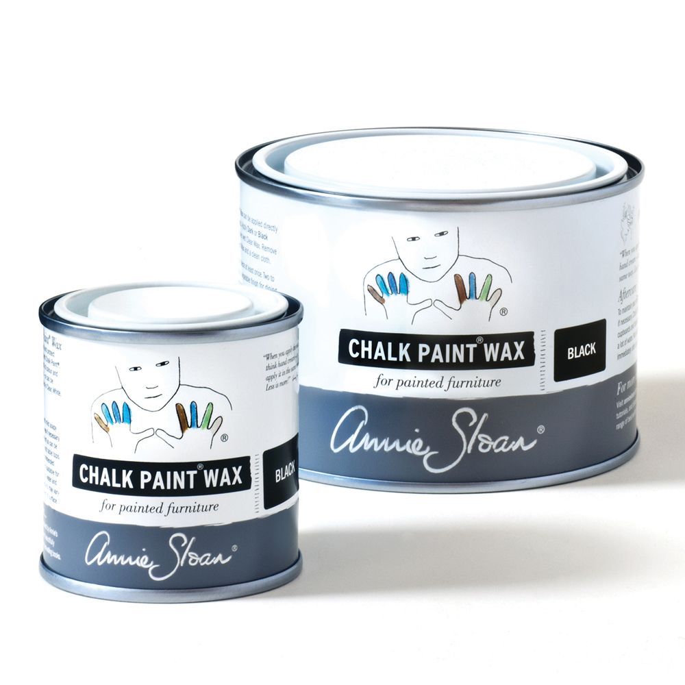 Black-Chalk-Paint-Wax-non-haz-500ml-and-120ml Annie Sloan Chalk Paint™ Wachs – Schwarz – Bild 1
