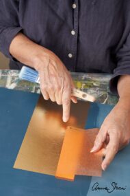 Blattmetall-Transfer-Annie Sloan – Bild 3