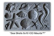 IOD Decor Mould Silikonform SEASHELLS