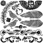 Dekor Stempel Indie Folk