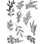 Dekor Stempel Sweet sprigs