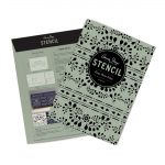 Schablone - Faux Bone Inlay