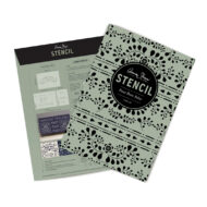 Schablone - Faux Bone Inlay