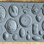 IOD Decor Mould Silikonform CAMEOS