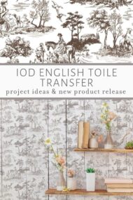 English Toile Transferfolie – Bild 2