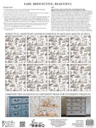 English Toile Transferfolie – Bild 3