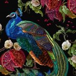 Mint by Michelle Decoupagepapier Peacock