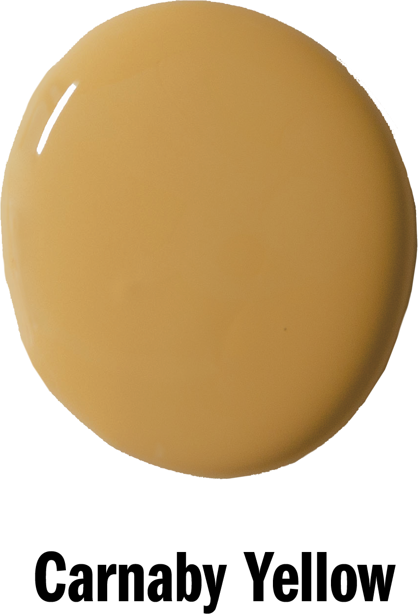 Annie Sloan_Satin_Paint Farbmuster_Carnaby Yellow Annie Sloan Satin Paint Carnaby Yellow – Bild 1