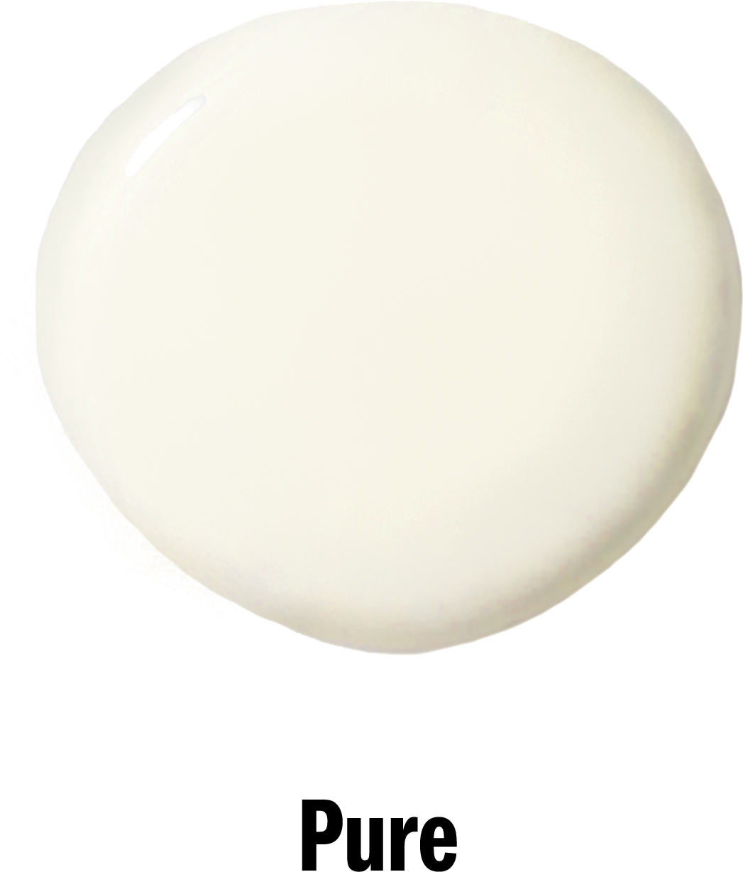 Annie Sloan_Satin_Paint Farbmuster_Pure Annie Sloan Satin Paint Pure – Bild 1