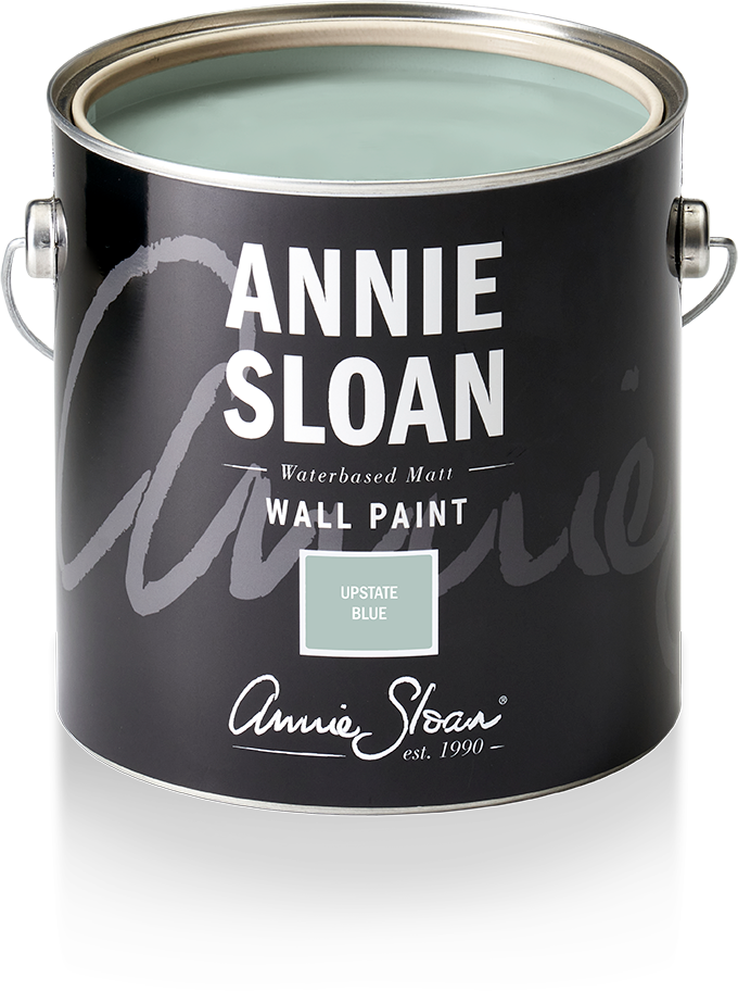 210246_B3_2.5Litre_WPTin_Upstate-Blue Annie Sloan Upstate Blue Wandfarbe Neu! – Bild 1