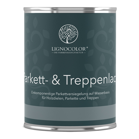 Lignocolor-parkettlack-750ml Lignocolor Parkett und Treppenlack – Bild 1