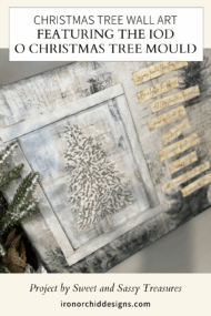 IOD Decor Mould Silikonform O Christmas Tree – Bild 2