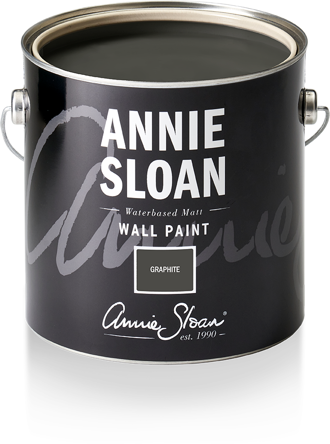 210246_B2_2.5Litre_WPTin_Graphite Annie Sloan Wandfarbe Graphit – Bild 1