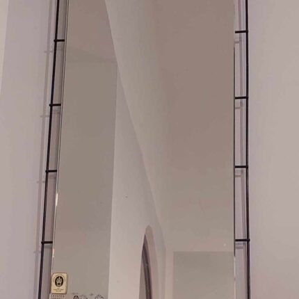 Retrospiegel-mit Kristallglas