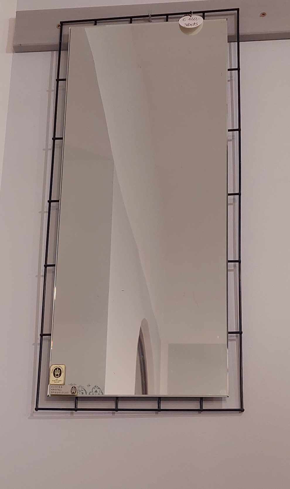 Retrospiegel Kristall Retrospiegel-mit Kristallglas – Bild 1