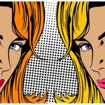 Posh Chalk Decoupagepapier Mesmer-Eyes Pop Art