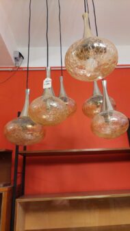 6-flammige Kaskadenlampe – Bild 3