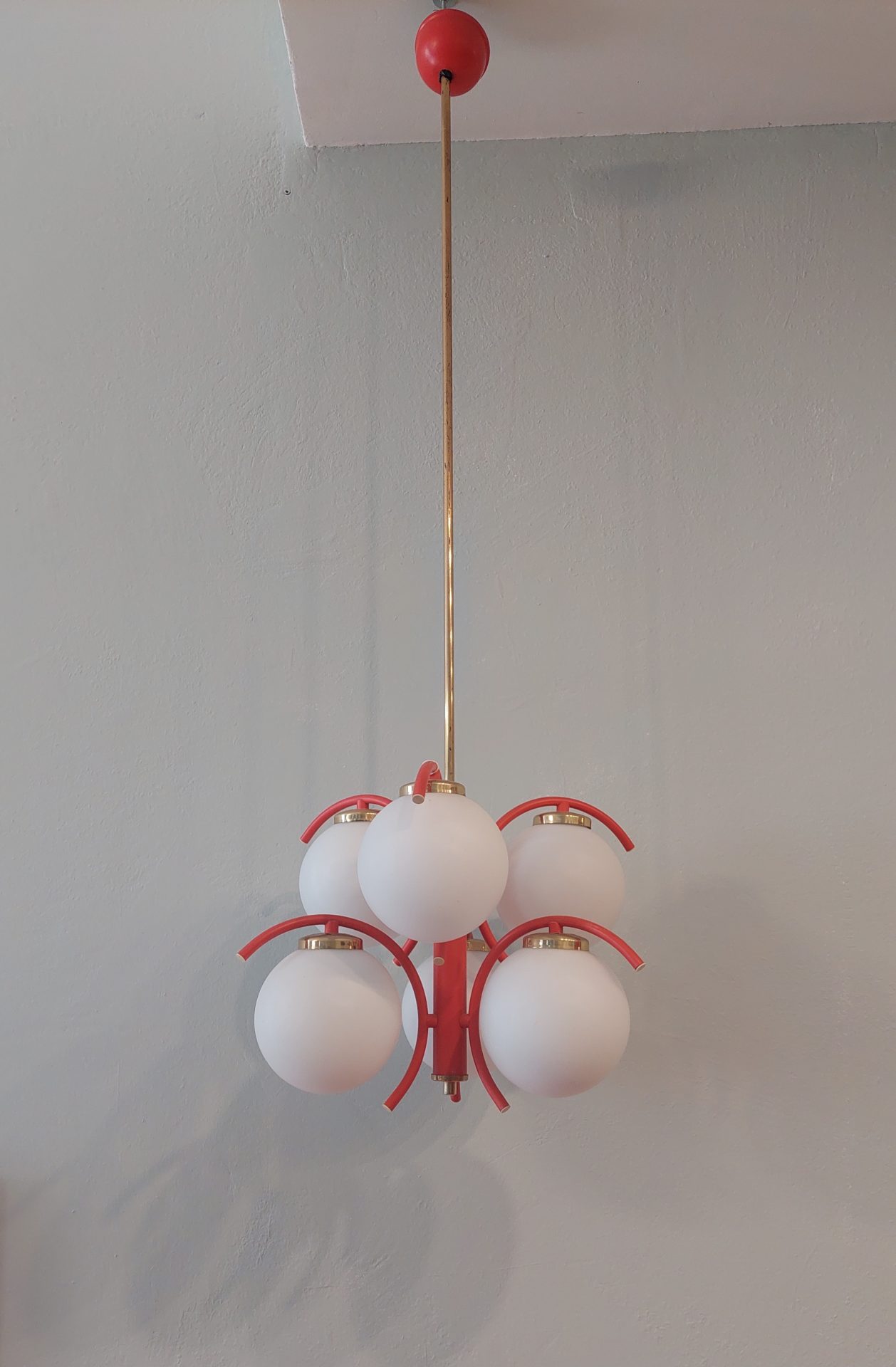 20240314_153634 Richard Essig Sputnik Deckenleuchte – Bild 1