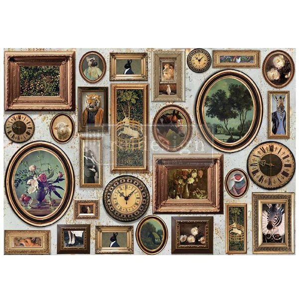 ReDesign-with-prima-Deoupagepapier-fancyfriendsA1-1 Fancy Friends Decoupagepapier A1 ReDesign with Prima – Bild 1