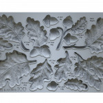 IOD Decor Mould Silikonform Oak leaves & Acorns