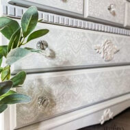 Elegant Lace Schablone Redesign with Prima – Bild 7