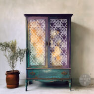 Regal Striae 3D Schablone Redesign with Prima – Bild 3