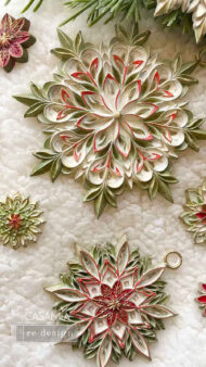 Redesign Decor Mould Silikonform Papercraft Charms – Bild 2