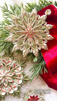 Redesign Decor Mould Silikonform Papercraft Charms – Bild 3