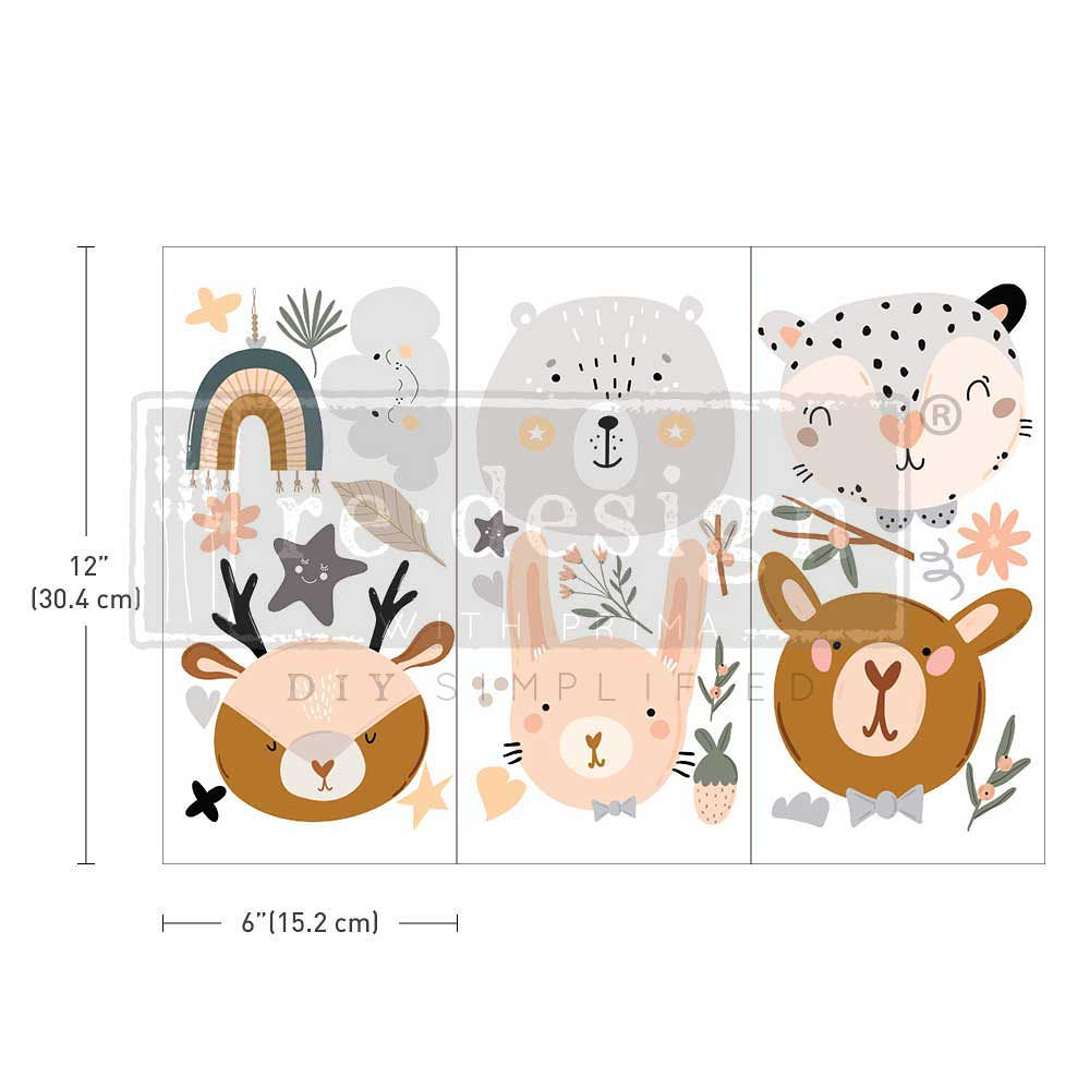 ReDesign-with-Prima-Transferfolien-transfer6x12bohocritter1 Boho Critter Transferfolie ReDesign – Bild 1