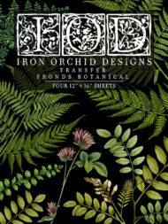 Fronds Botanical Transferfolie IOD
