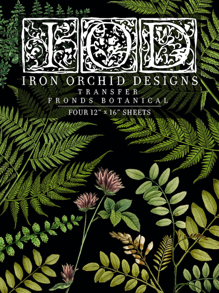 Fronds FRONT Fronds Botanical Transferfolie IOD – Bild 1