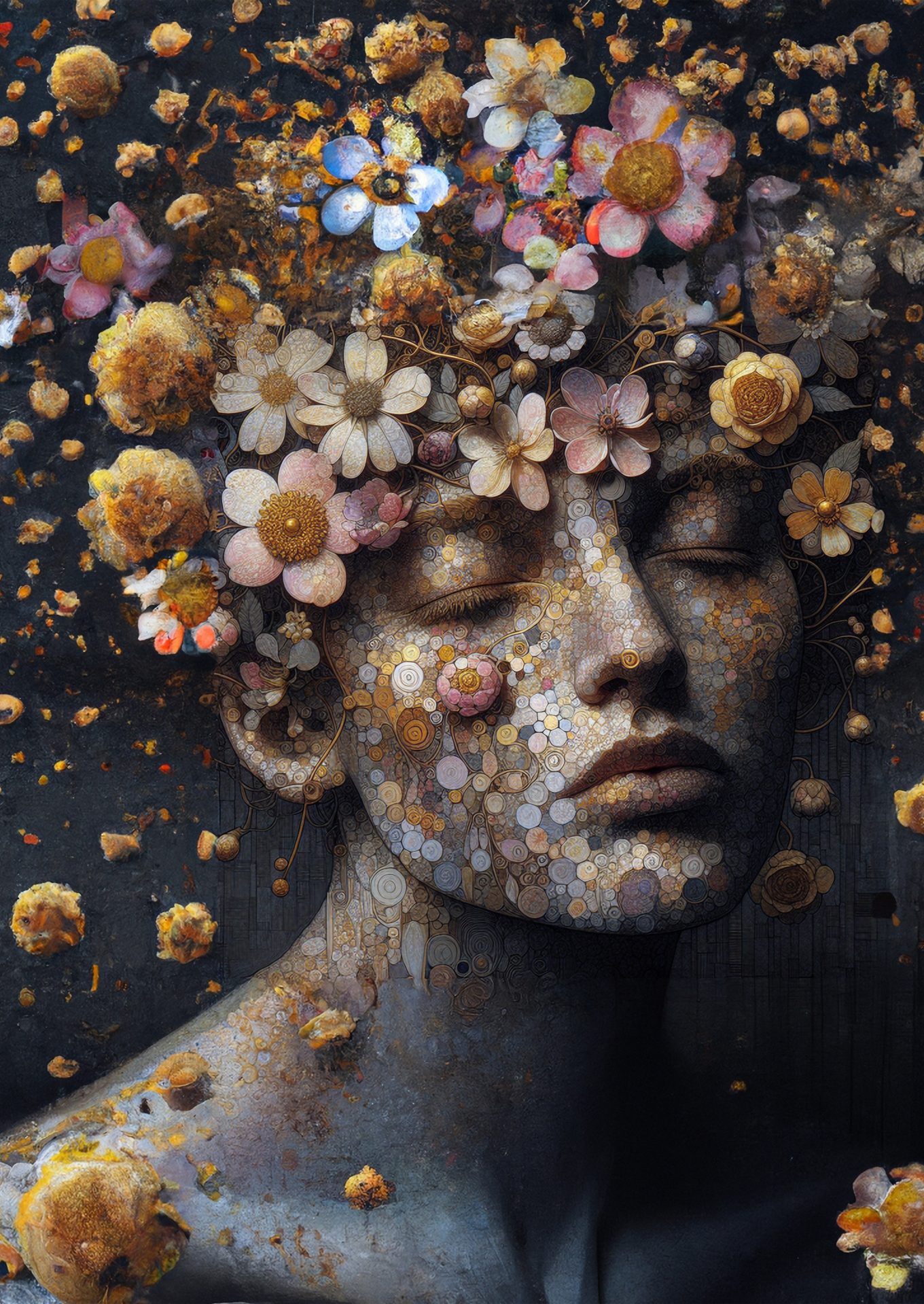 Skin Mint by Michelle Decoupagepapier Skin – Bild 1