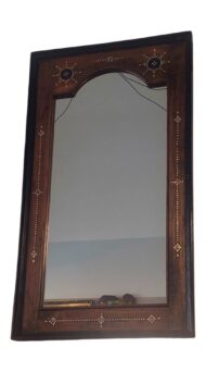 Marokkanischer Holzspiegel – Bild 2