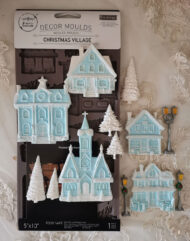 Redesign Decor Mould Silikonform Christmas Village
