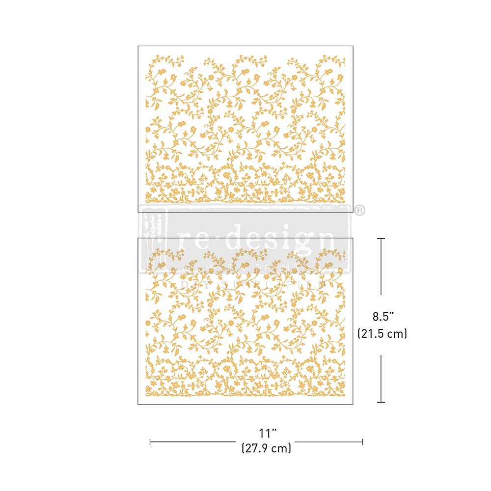 Transferfolie-A4-VINEYARD-ELEGANCE-Re-Design-by-Prima Vineyard Elegance Transferfolie ReDesign -Kacha – Bild 1