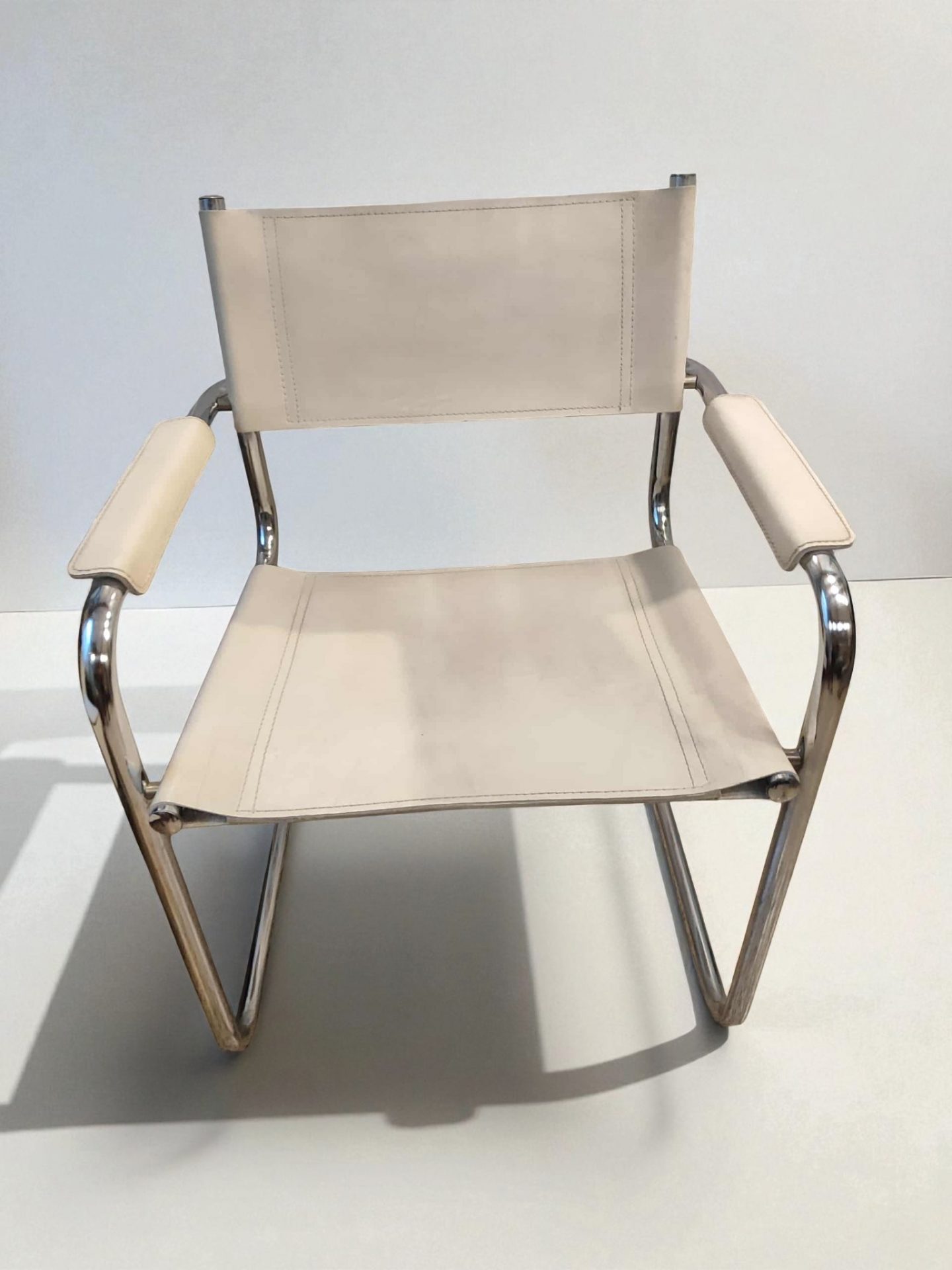 Retrosessel Bauhaus Freischwinger Sessel – Bild 1